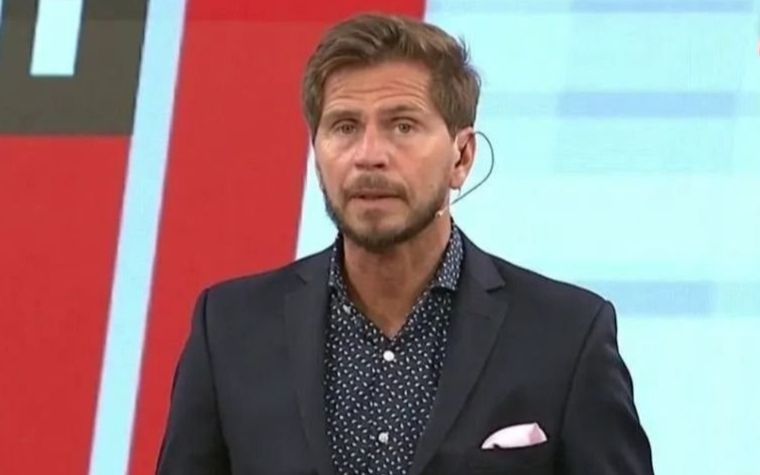 Sebastián Pollo Vignolo recibió un duro golpe en ESPN. Foto: Captura TV