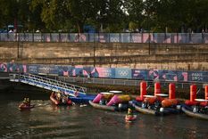 El triatlón se disputará mañana en París. Foto: EFE El triatlón se disputará mañana en París. Foto: EFE