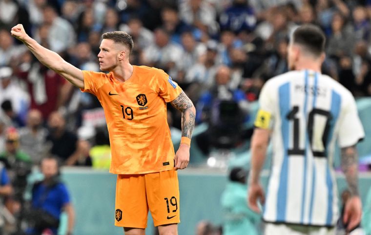 Weghorst, el nuevo villano de Messi y la Selección argentina. Foto: EFE