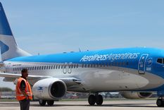 Aerolíneas Argentinas es una de las empresas públicas que puede ser privatizada si la ley se aprueba en el Senado Foto: DPA Aerolíneas Argentinas es una de las empresas públicas que puede ser privatizada si la ley se aprueba en el Senado Foto: DPA