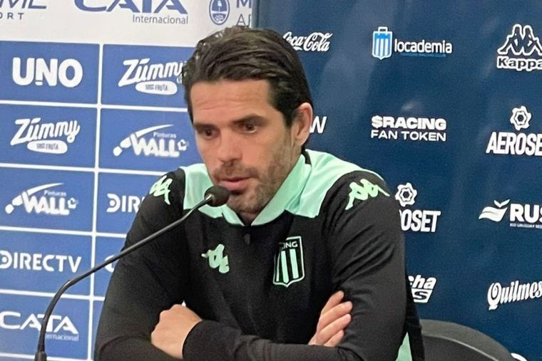 Gago sorprendió con una comparación entre Racing y el Real Madrid. Foto: MDZ Online