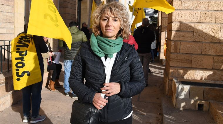Claudia Iturbe, secretaria general de Ampros (Asociación Mendocina de Profesionales de la Salud). Foto: ALF PONCE MERCADO / MDZ