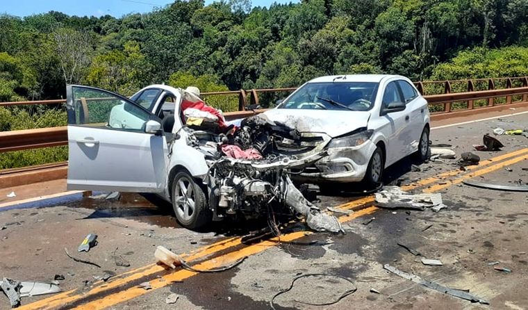 Los autos que intervinieron en el accidente fatal