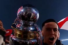 Barco y la chicana a Benedetto tras salir campeón.