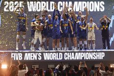 Italia, en la cima del vóley mundial. 