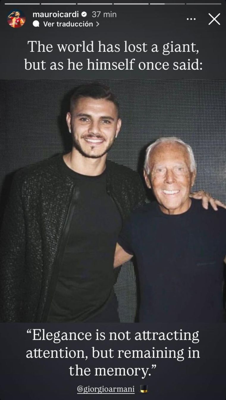 La historia que comparti&oacute; Mauro Icardi.