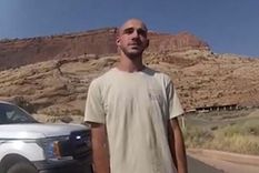 Una imagen de Laundrie en el video tomado por el Departamento de policía de la ciudad de Moab. Foto: MOAB CITY POLICE DEPARTMENT
