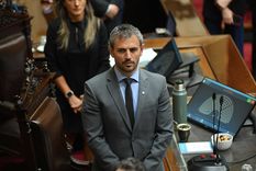 Martín Menem quedó en el medio de una grave acusación por parte de los familiares de víctimas del fentanilo contaminado. Foto: NA