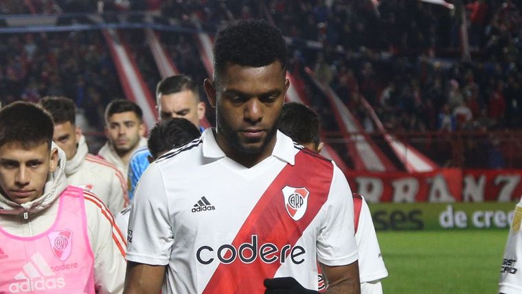 Borja fue titular, pero no tiene el puesto asegurado. Foto: NA