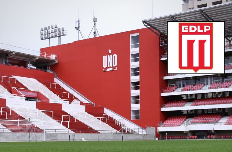 Los hinchas de Estudiantes no están para nada conformes con el nuevo escudo provisorio