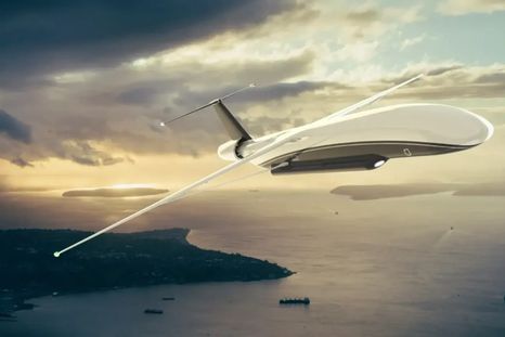 Este avión será utilizado para cargas Foto: Droneliner