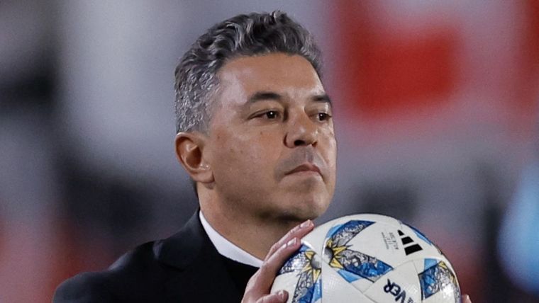 El DT tiene la mente puesta en la llave ante Talleres. Foto: EFE