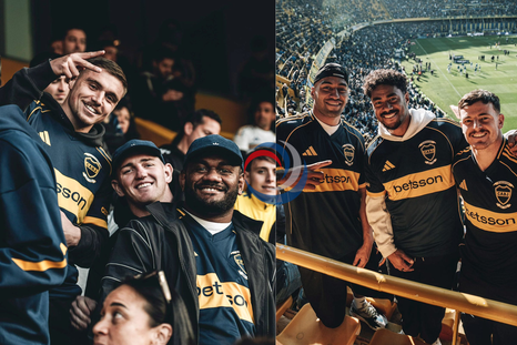 Los jugadores de la selección de Nueva Zelanda (All Blacks) presenciaron el empate por el Clausura y mostraron su experiencia en redes. Los jugadores de la selección de Nueva Zelanda (All Blacks) presenciaron el empate por el Clausura y mostraron su experiencia en redes.