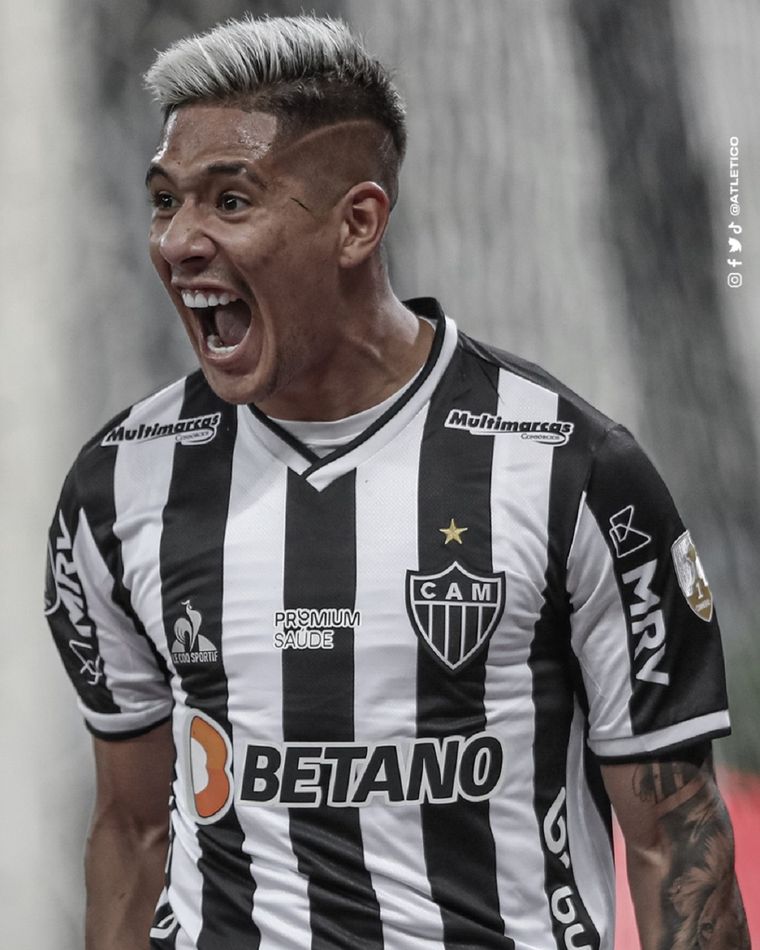 Zaracho, una de las figuras del Mineiro. Foto: Atlético Mineiro