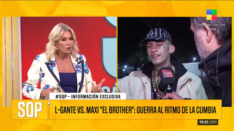 L-Gante se encuentra en guerra con su exrepresentante. Foto: captura de video/ América TV. L-Gante se encuentra en guerra con su exrepresentante. Foto: captura de video/ América TV. 