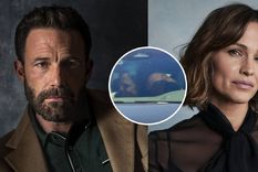 Ben Affleck y Jennifer Garner, captados en un momento muy cercano dentro del auto del actor.