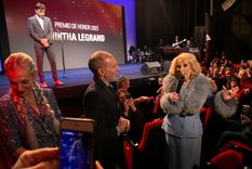 Mirtha Legrand recibió un reconocimiento en los Premios Sur. Foto: Prensa y comunicación Raquel Flotta