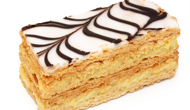 Milhojas de crema pastelera casero: sencillo, rápido y delicioso Foto: Shutterstock