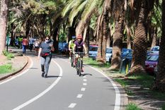 El joven recorría el Parque San Martín cuando fue asaltado Foto: ALF PONCE MERCADO / MDZ El joven recorría el Parque San Martín cuando fue asaltado Foto: ALF PONCE MERCADO / MDZ