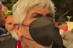 moyano protagonizo un tenso cruce con los hinchas: la con... de tu madre