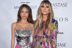 Heidi Klum y su hija causaron sensación posando para una prestigiosa marca de lencería italiana Heidi Klum y su hija Leni Foto: Bunte