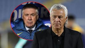 Pipo Gorosito fue crítico de que hayan elegido a Carlo Ancelotti como de de Brasil. Pipo Gorosito fue crítico de que hayan elegido a Carlo Ancelotti como de de Brasil.