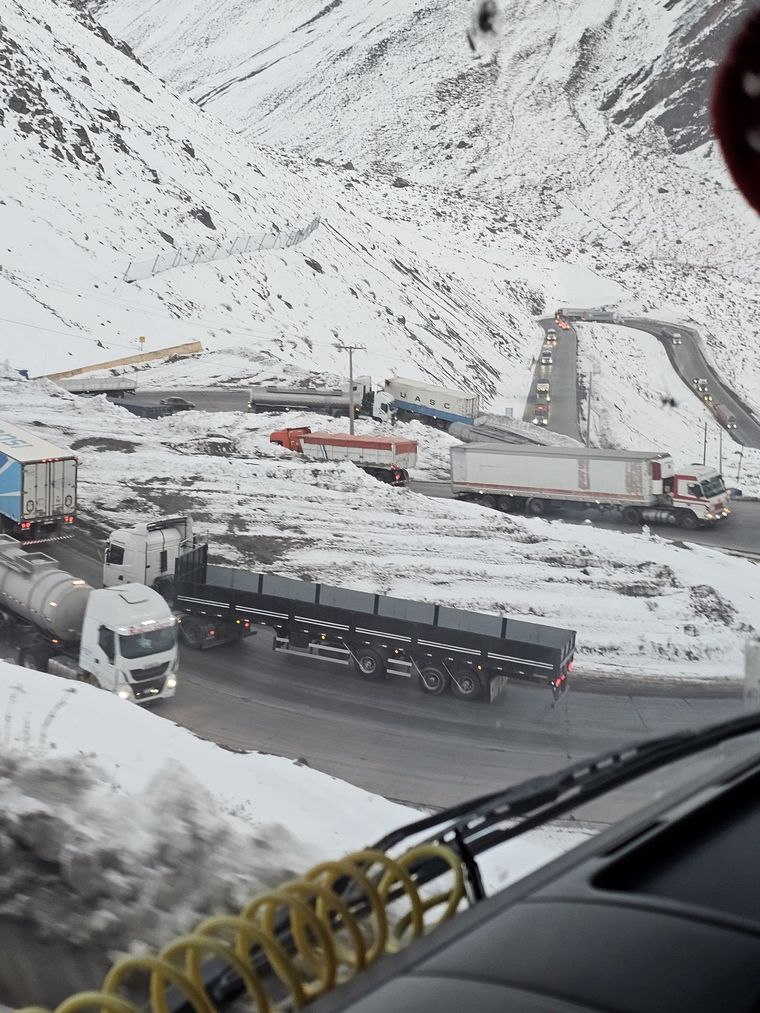 El paso a Chile se encuentra habilitado. Osvaldo Valle El paso a Chile se encuentra habilitado. Osvaldo Valle
