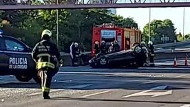 El hecho ocurrió a la altura de la salida de Zapiola. El hecho ocurrió a la altura de la salida de Zapiola.