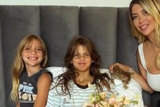 Wanda y sus hijas Foto: Instagram: @wanda_nara