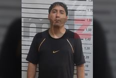 Sebastián Brizuela, el hombre detenido con la moto robada en Las Heras. 