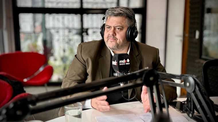 El jefe de la Gabinete de Maipú, Leonardo Yapura. Foto: Daniela Higa / MDZ