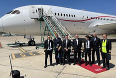 Piñeyro y su equipo de tripulación Foto: Twitter Enrique Piñeyro