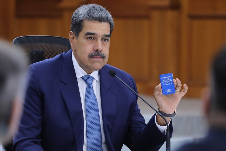 Nicolás Maduro es uno de los imputados Foto: EFE