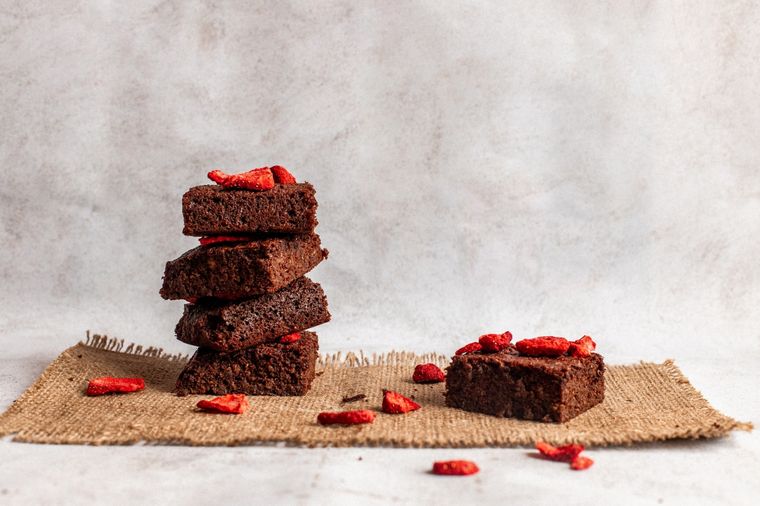 Esta reversión del clásico brownie es espectacular y se prepara en pocos minutos. Foto: Unsplash