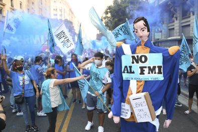 MDZol | Algunos sectores, incluso afines al oficialismo, se niegan al acuerdo con el FMI. Foto: Télam