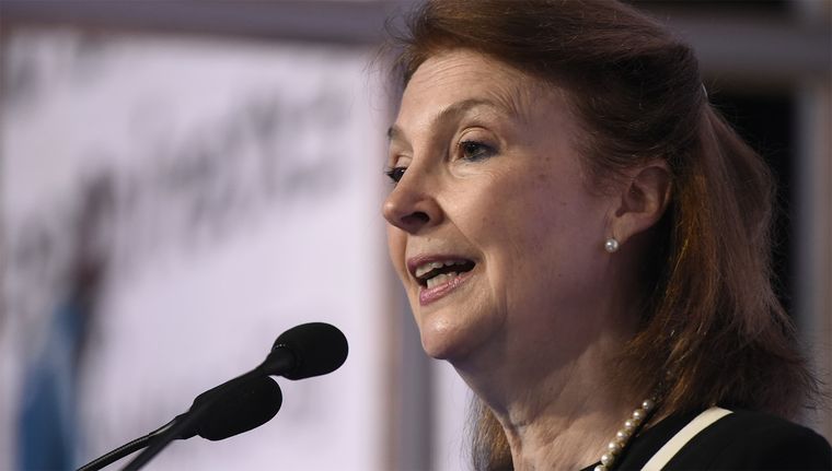 La canciller Diana Mondino fue apuntada por los funcionarios de carrera del Ministerio de Relaciones Exteriores a raíz de Ganancias Foto: Juan Mateo Aberastain/MDZ