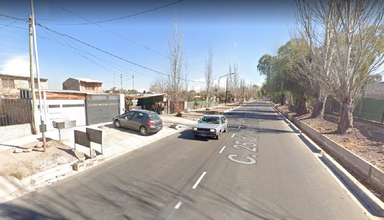El hecho sucedió el domingo en la calle 25 de mayo, en el Oeste de Maipú
