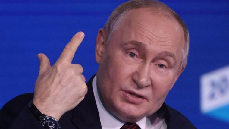 Vladimir Putin ha reiterado en oportunidades pasadas que Moscú consideraría la medida como una participación directa de los países de la OTAN en la guerra de Ucrania. Foto: Getty Images