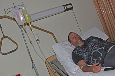 MDZol | Lucas Suilar, en su segunda internación consecutiva Foto: Maggie Ojcius/Mediamza.com