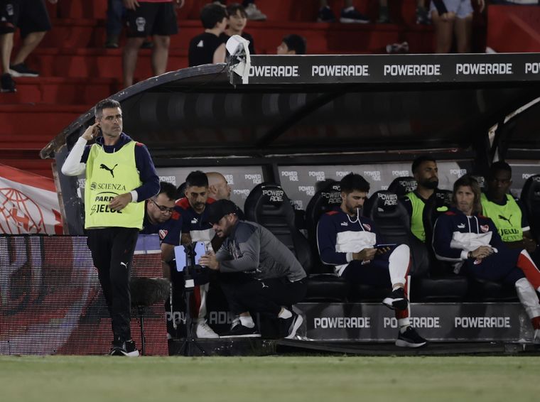 El equipo de Vaccari cayó ante Huracán. Foto: FotoBaires