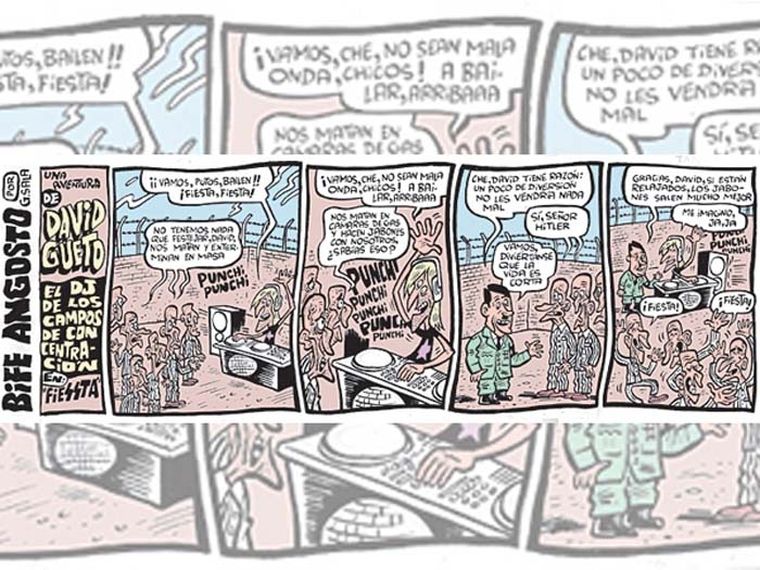 La tira que generó la denuncia.