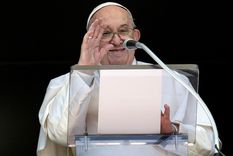 Francisco habló de las desigualdades del mundo. Foto: Na.