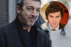 Darín apuntó contra el presidente argentino. Foto: X @olhaeliali/ Instagram Javiermilei.