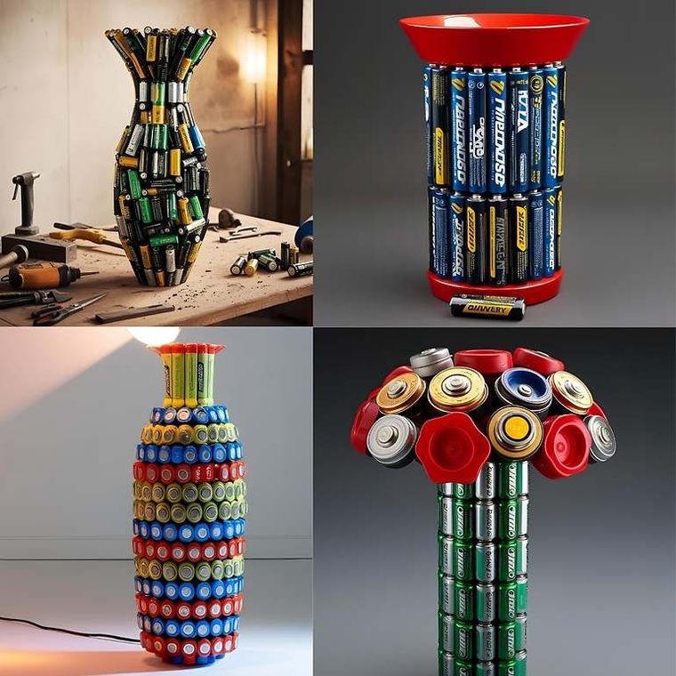 Más ideas para recicilar tus pilas. Más ideas para recicilar tus pilas. 