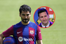 Gundogan, refuerzo del Barcelona, podría irse del club sin debutar por la misma razón que Messi Foto: EFE