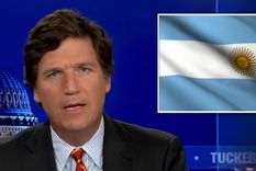 El periodista conservador Tucker Carlson se burló de la propuesta de Alberto Fernández.