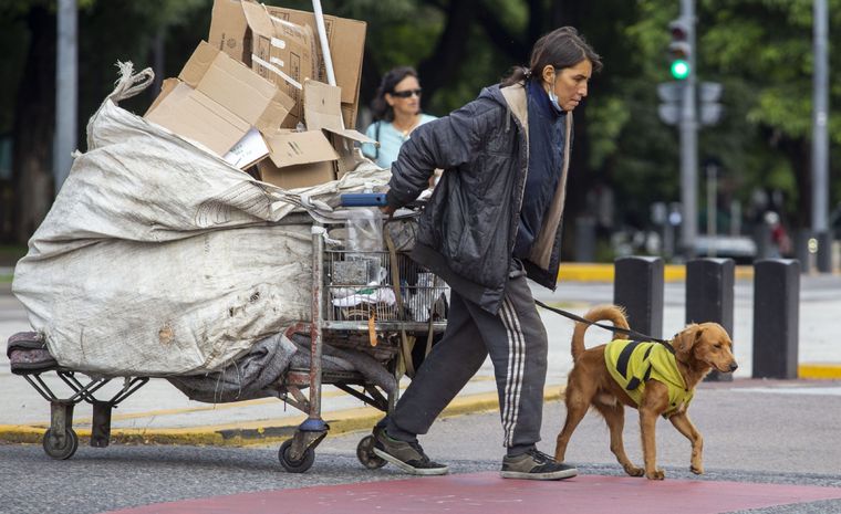 La pobreza superó el 40% en el primer semestre del año y es un verdadero flagelo para una sociedad muy golpeada por la situación económica.