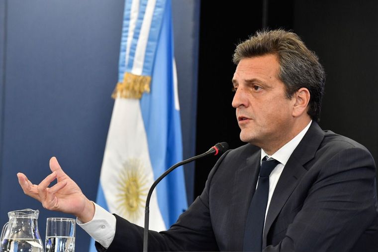 Sergio Massa, ministro de Economía, se encontraría en un dilema tras el pedido de juicio político a la Corte Suprema por parte del Gobierno Nacional. Foto: Prensa Diputados