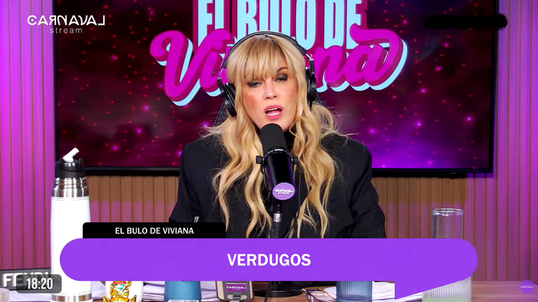 Viviana Canosa no se guardó nada y apuntó contra Javier Milei y su gobierno. Foto: captura de video YouTube/ Carnaval Stream.  Viviana Canosa no se guardó nada y apuntó contra Javier Milei y su gobierno. Foto: captura de video YouTube/ Carnaval Stream.