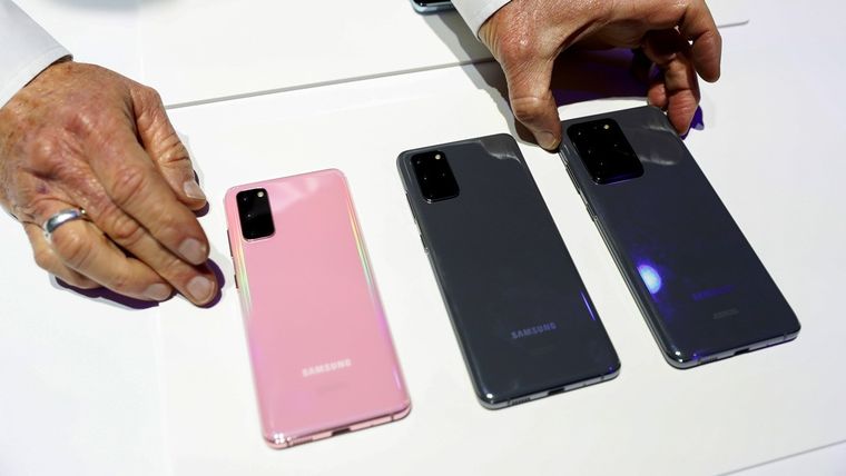 Nuevos modelos de Samsung, Galaxy S20, S20+ y S20 Ultra 5G.